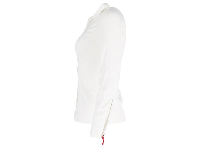 Hugo de Hugo Boss Camisa de botones en algodón blanco - vista 2