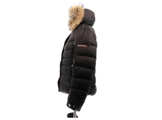 Abrigos BOGNER T.FR 40 Piel Negro - vista 4