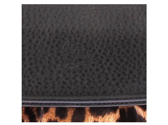 CHRISTIAN LOUBOUTIN Borse T. Pelle Nero - vista 8