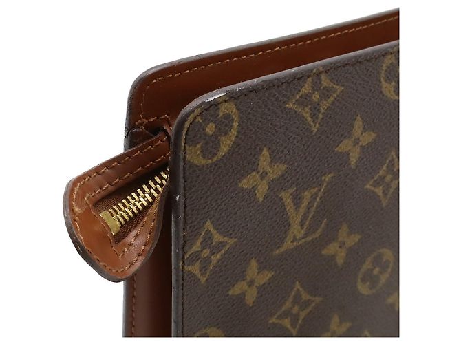 Borsa Clutch Monogram Uomo Louis Vuitton Monogramma - vista 8