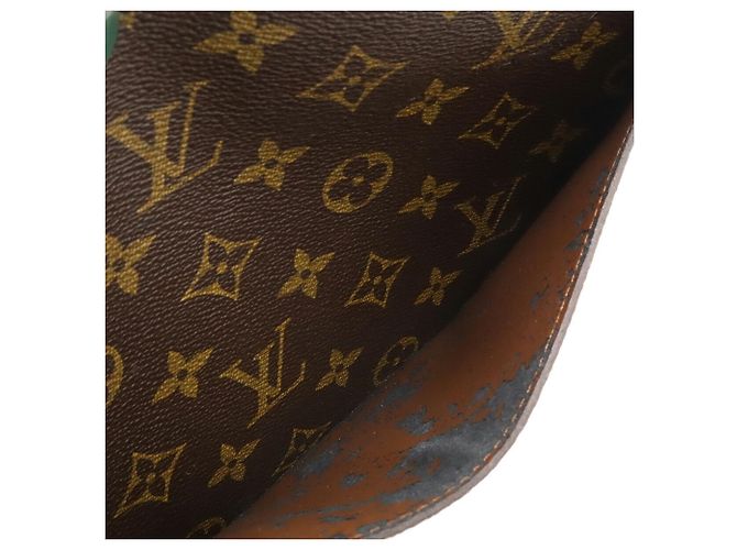 Borsa Clutch Monogram Uomo Louis Vuitton Monogramma - vista 9