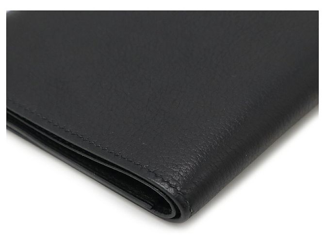 Hermès Billetera de cuero Bordeaux Hermes Burdeos - vista 4