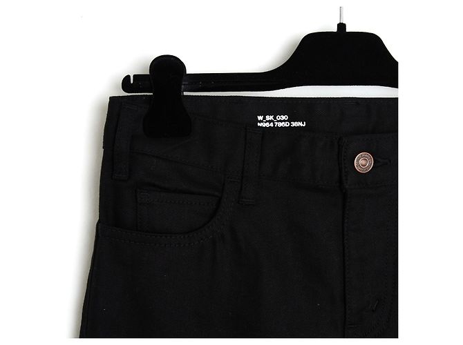 Celine 2019 Jean FR34 Simane Pantalones de Mezclilla Japoneses Negros US26 Céline - vista 2
