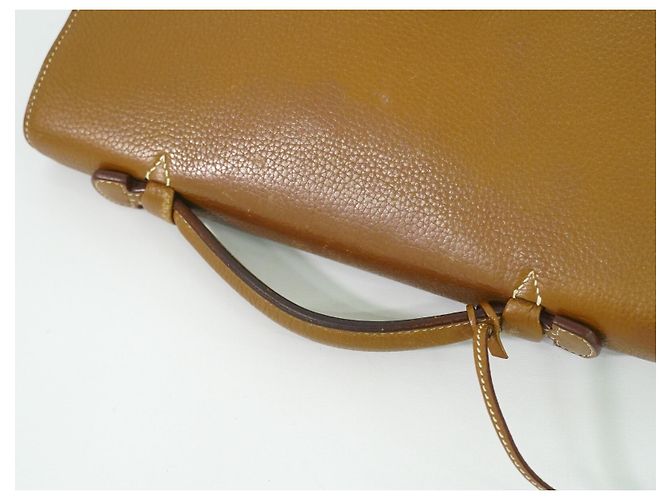 Sac à dépêches Borsa da spedizione Hermès Marrone - vista 3