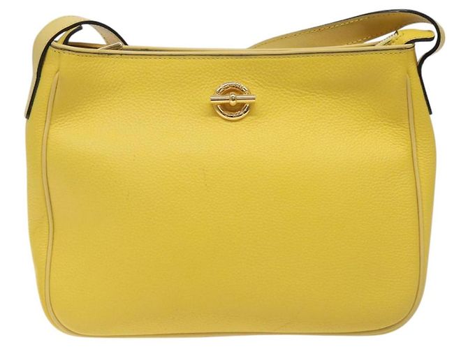 Céline Borsa a Spalla CELINE in Pelle Oro Giallo Auth BD1655 D'oro - vista 13
