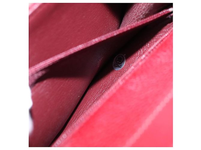 Borsa a Spalla Christian Dior in Pelle Oro Rossa Auth KD333 Rosso D'oro - vista 12