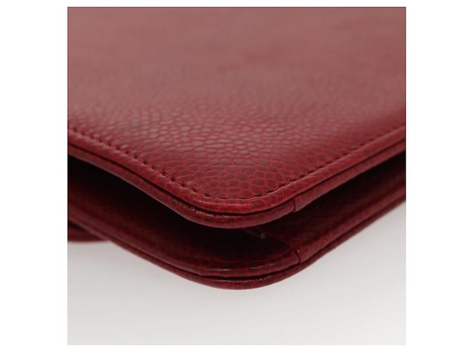 Borsa a Spalla Christian Dior in Pelle Oro Rossa Auth KD333 Rosso D'oro - vista 15