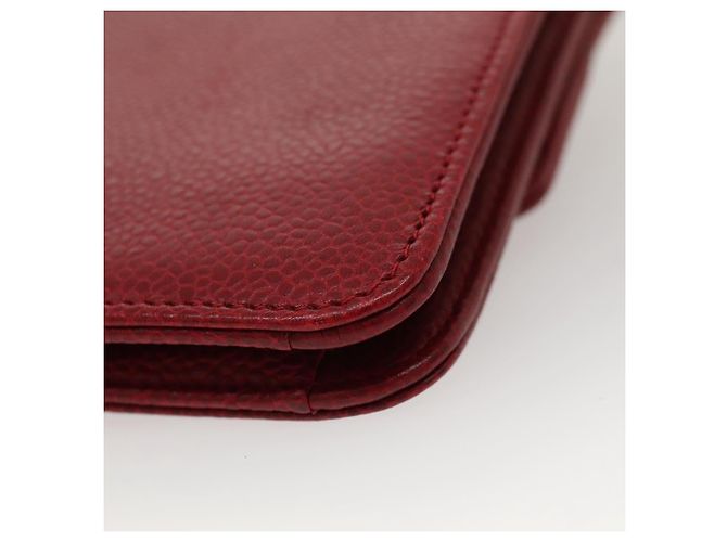 Borsa a Spalla Christian Dior in Pelle Oro Rossa Auth KD333 Rosso D'oro - vista 16
