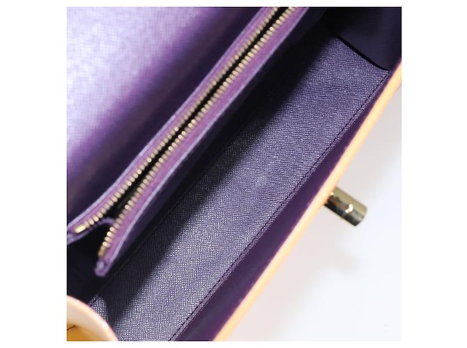 LOUIS VUITTON Borsa a Mano Epi Malesherbes Tassili Giallo Jonne M52379 Auth ep8467 - vista 10