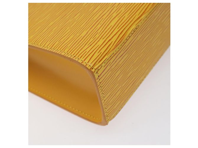LOUIS VUITTON Borsa a Mano Epi Malesherbes Tassili Giallo Jonne M52379 Auth ep8467 - vista 17