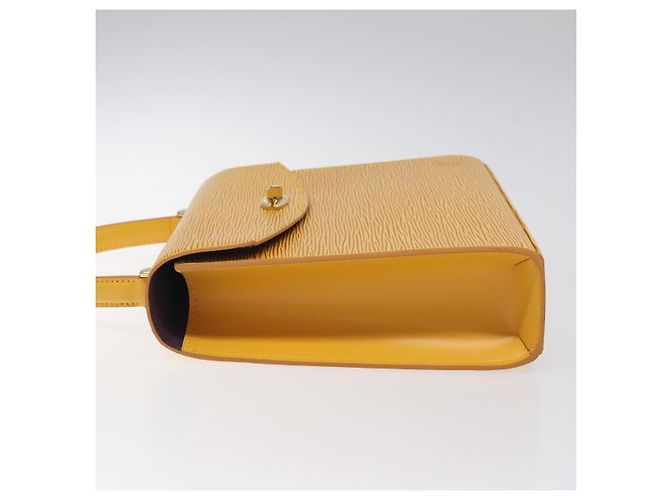 LOUIS VUITTON Borsa a Mano Epi Malesherbes Tassili Giallo Jonne M52379 Auth ep8467 - vista 4