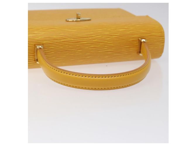 LOUIS VUITTON Borsa a Mano Epi Malesherbes Tassili Giallo Jonne M52379 Auth ep8467 - vista 7