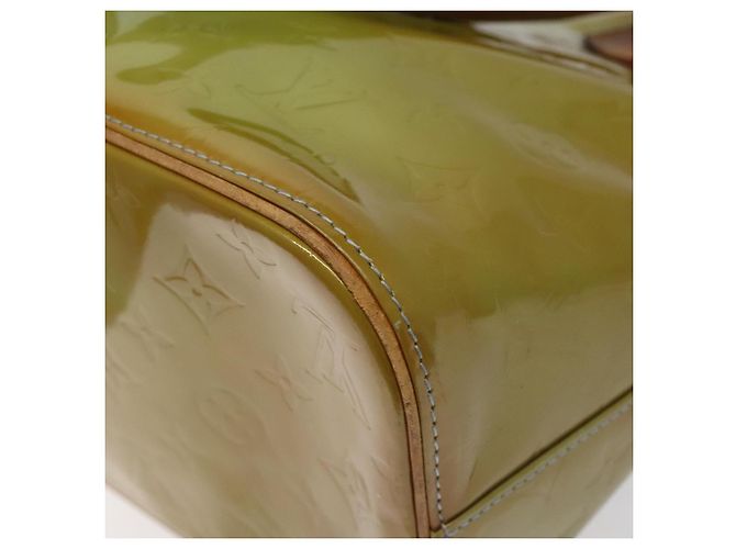 LOUIS VUITTON Monogram Vernis Borsa a Mano Houston Blu Baby M91005 LV Auth KD353 Blu chiaro - vista 15