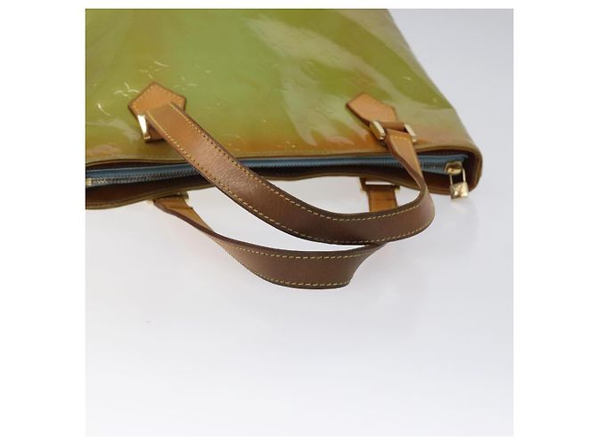 LOUIS VUITTON Monogram Vernis Borsa a Mano Houston Blu Baby M91005 LV Auth KD353 Blu chiaro - vista 7