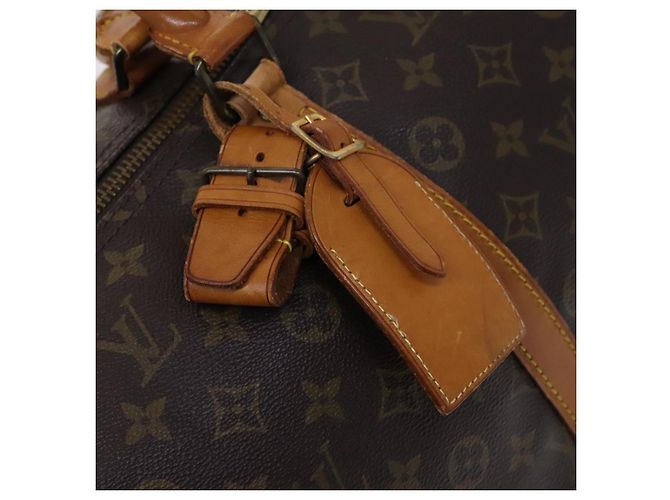 LOUIS VUITTON Monogram Keepall 60 Sac de Boston M41422 LV Auth 116106 Monogramme - vue 19