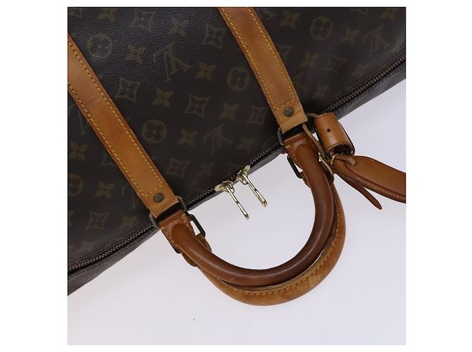 LOUIS VUITTON Monogram Keepall 60 Sac de Boston M41422 LV Auth 116106 Monogramme - vue 7