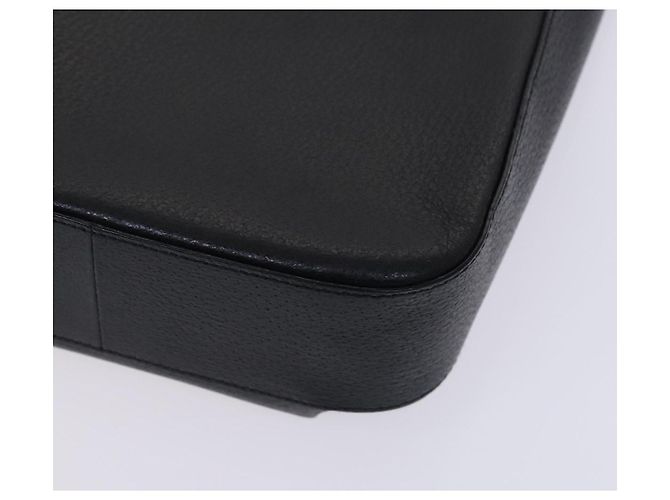 Gucci Borsa a mano in pelle 2 vie nera Auth BD1169 Nero - vista 15