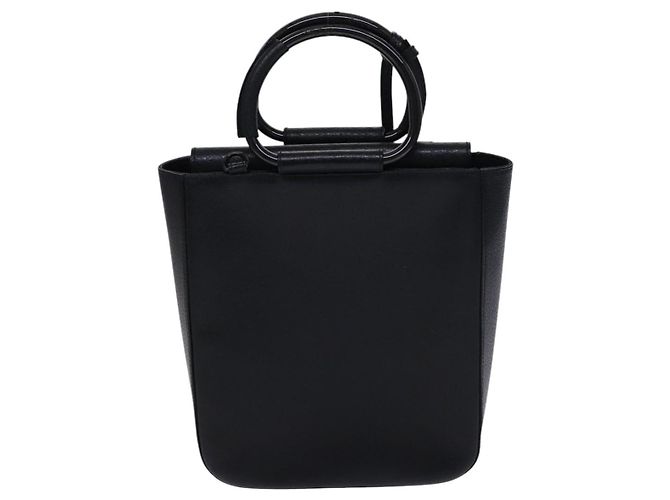 Gucci Borsa a mano in pelle 2 vie nera Auth BD1169 Nero - vista 2
