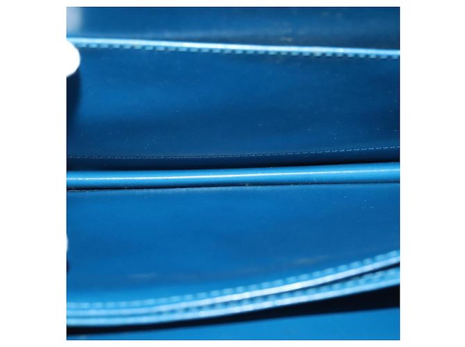 LOUIS VUITTON Borsa a Spalla Capuchin Epi Blu M52345 LV Auth MX130 - vista 10