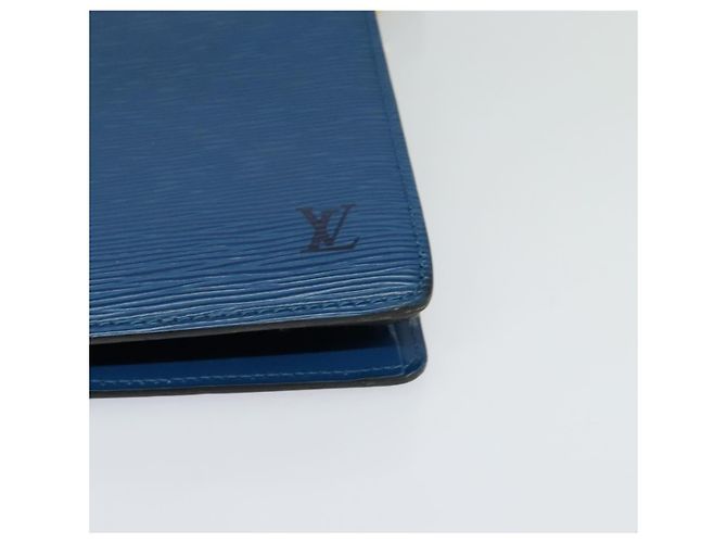 LOUIS VUITTON Borsa a Spalla Capuchin Epi Blu M52345 LV Auth MX130 - vista 15
