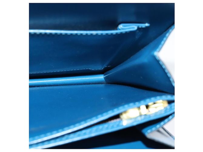 LOUIS VUITTON Borsa a Spalla Capuchin Epi Blu M52345 LV Auth MX130 - vista 19