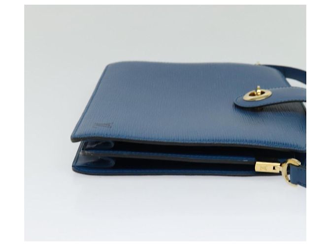 LOUIS VUITTON Borsa a Spalla Capuchin Epi Blu M52345 LV Auth MX130 - vista 4