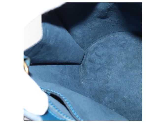 LOUIS VUITTON Borsa a Spalla Epi Cluny Blu M52255 LV Auth KD308 - vista 19