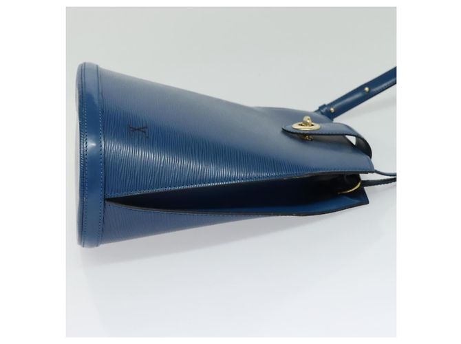 LOUIS VUITTON Borsa a Spalla Epi Cluny Blu M52255 LV Auth KD308 - vista 4