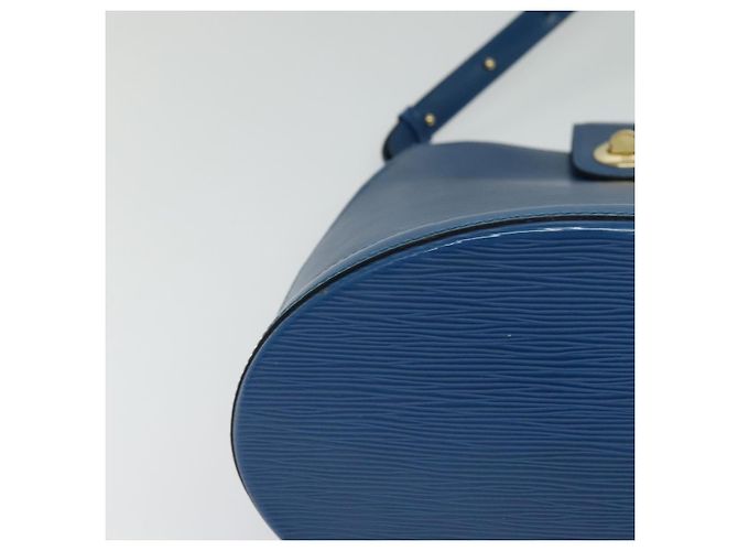 LOUIS VUITTON Borsa a Spalla Epi Cluny Blu M52255 LV Auth KD308 - vista 9
