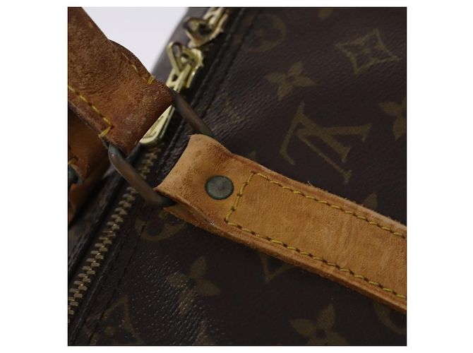 LOUIS VUITTON Monogram Keepall 50 Borsa Boston M41426 LV Auth BD1432 Monogramma - vista 17