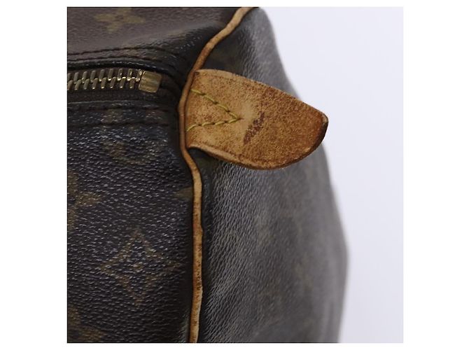 LOUIS VUITTON Monogram Keepall 50 Borsa Boston M41426 LV Auth BD1432 Monogramma - vista 18
