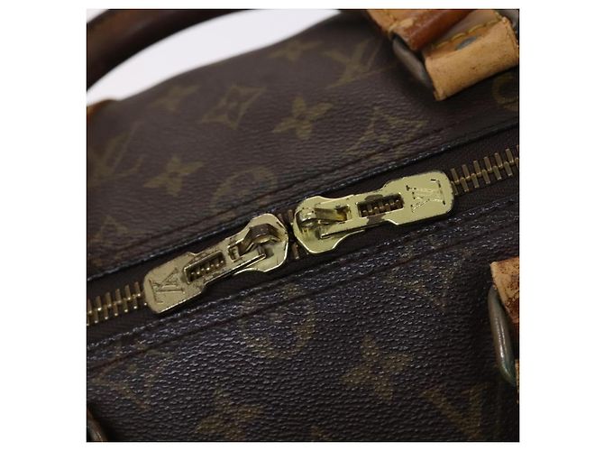 LOUIS VUITTON Monogram Keepall 50 Borsa Boston M41426 LV Auth BD1432 Monogramma - vista 19