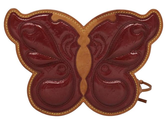 LOUIS VUITTON Vernis Pochette Papillon Borsa a Spalla Viola M92270 LV Auth mr1177 Porpora - vista 13