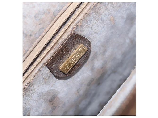 Bolsa de negócios em couro GUCCI 2 vias marrom Auth ep8518 - vista 18