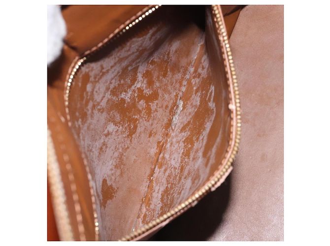 LOUIS VUITTON Borsa a Mano Houston Monogram Vernis Bronzo M91122 LV Auth ep8512 - vista 11