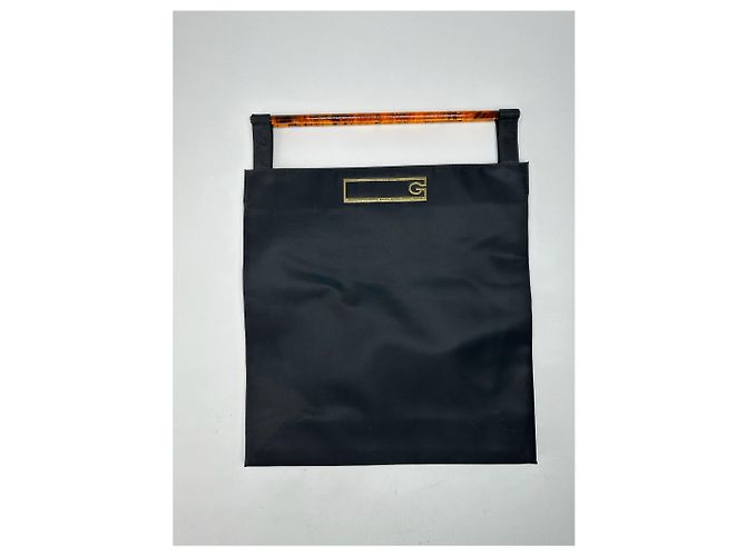 Vintage Givenchy Handtasche in Marineblau - Ansicht 5