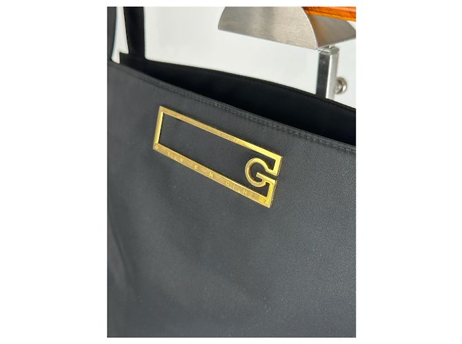 Vintage Givenchy Handtasche in Marineblau - Ansicht 7