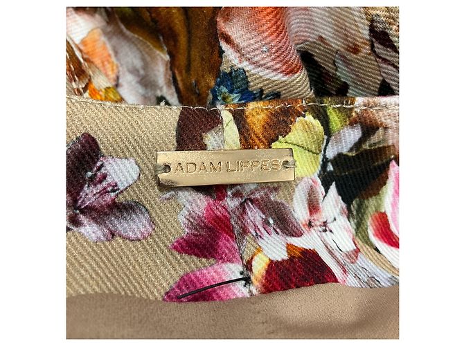 Adam Lippes Khaki Floral Printed Cotton Amelie Dress Multiple colors - view 4
