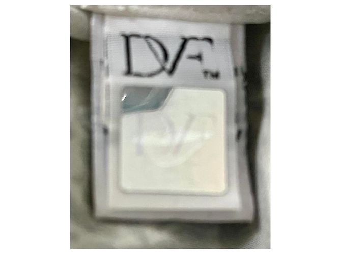 Diane Von Furstenberg DvF Layla Seidenkleid in Schwarz und Weiß - Ansicht 7