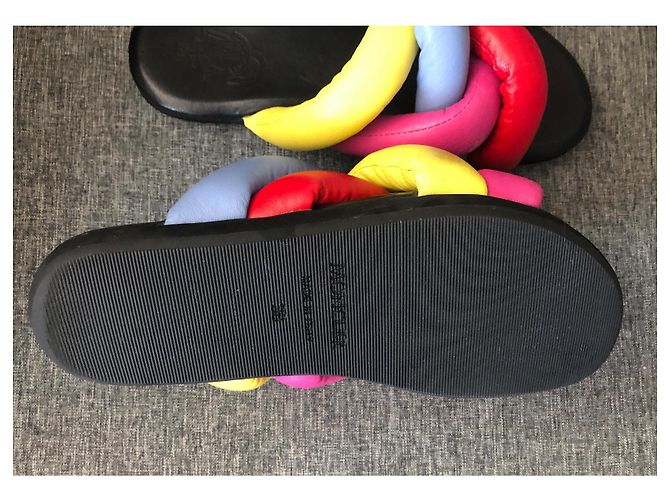 Sandali Moncler Genius JW Anderson Pelle Multicolore 38 - vista 5