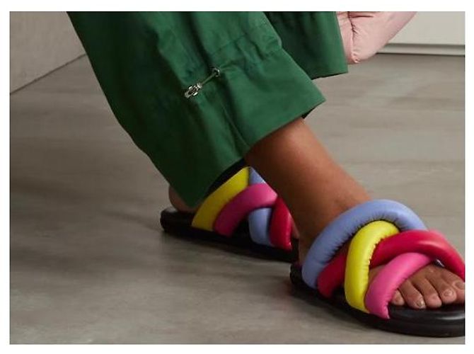 Sandali Moncler Genius JW Anderson Pelle Multicolore 38 - vista 6