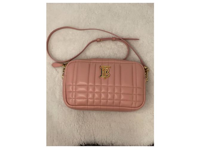 Autre Marque Borsa a tracolla Lola di Burberry Rosa - vista 5
