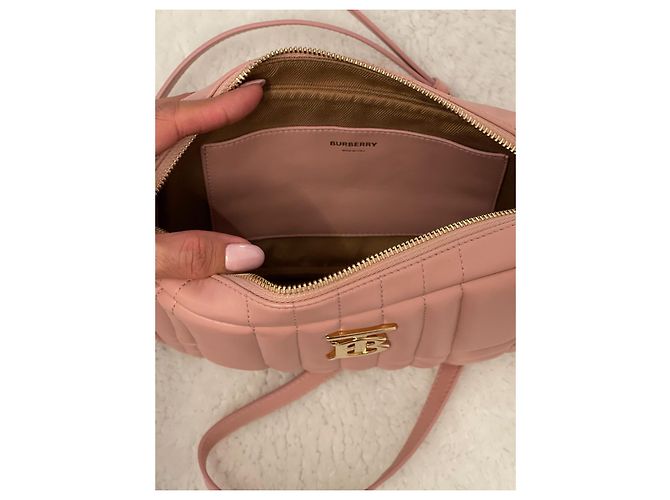 Autre Marque Borsa a tracolla Lola di Burberry Rosa - vista 7