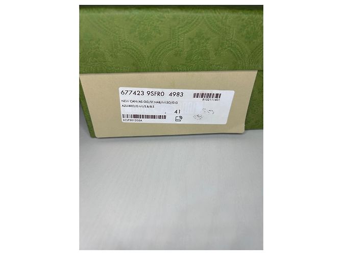 Sneakers Gucci Screener in pelle bianca 41 - vista 17