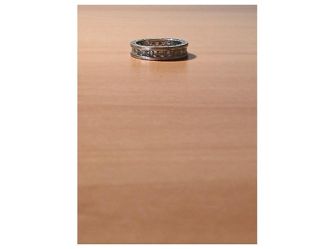 Autre Marque Bvlgari Ring aus Weißgold silberfarben Größe 49 - Ansicht 2