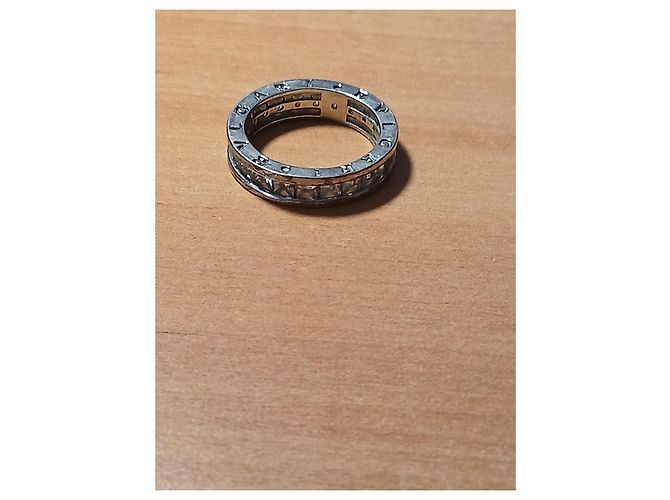 Autre Marque Bvlgari Ring aus Weißgold silberfarben Größe 49 - Ansicht 3