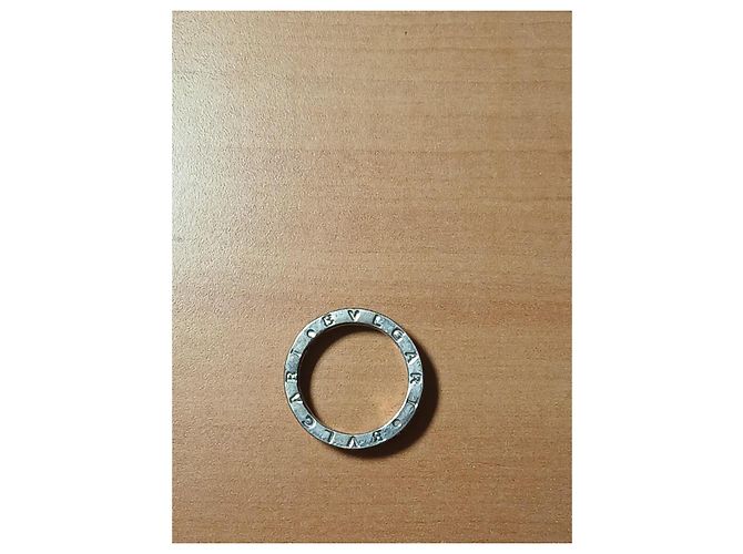 Autre Marque Bvlgari Ring aus Weißgold silberfarben Größe 49 - Ansicht 5