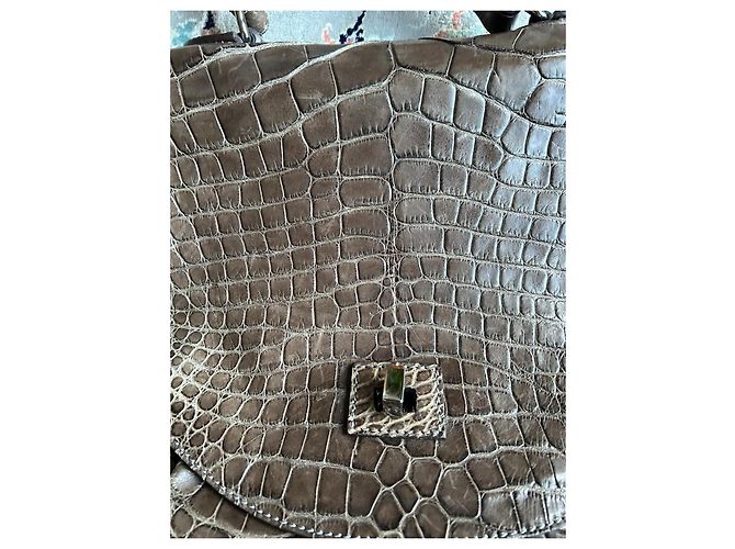 Grande Tote Puffy Zagliani Marrone - vista 4