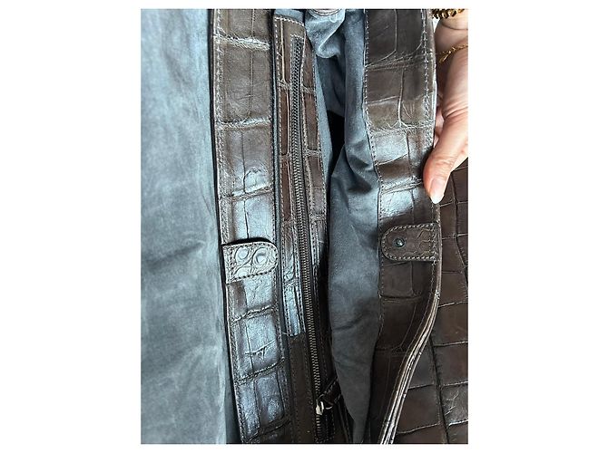 Grande Tote Puffy Zagliani Marrone - vista 9