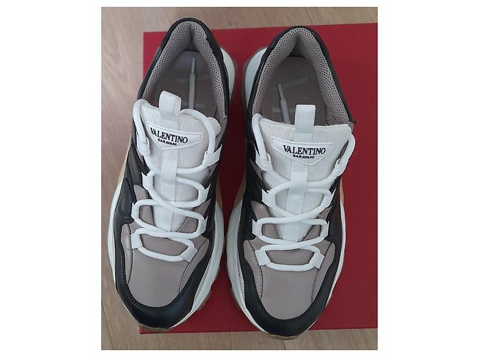 Sneakers Valentino Garavani in pelle nera Nero - vista 11